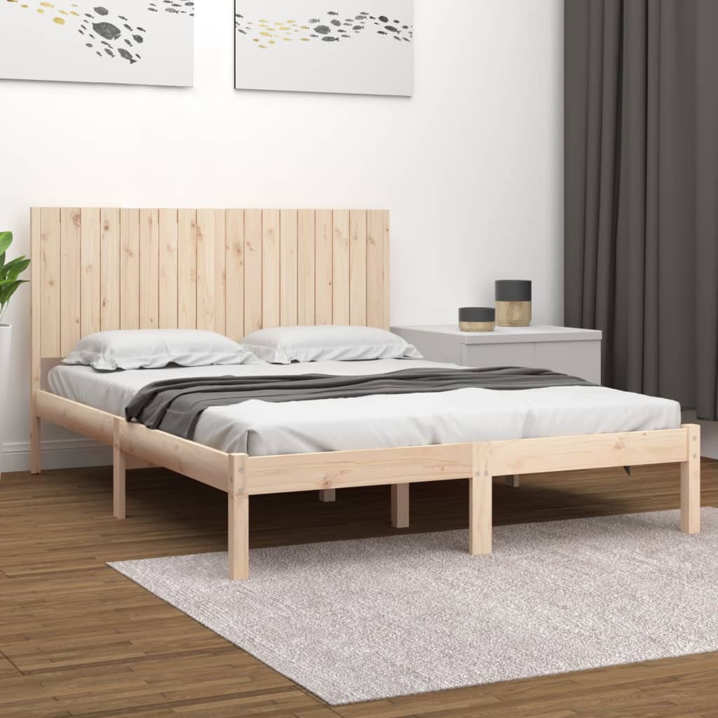 Bedframe massief grenenhout 100x200 cm