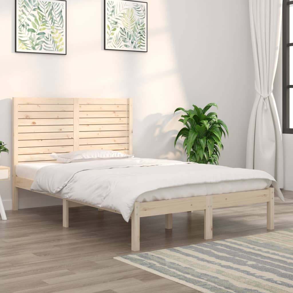 Bedframe massief hout 90x190 cm