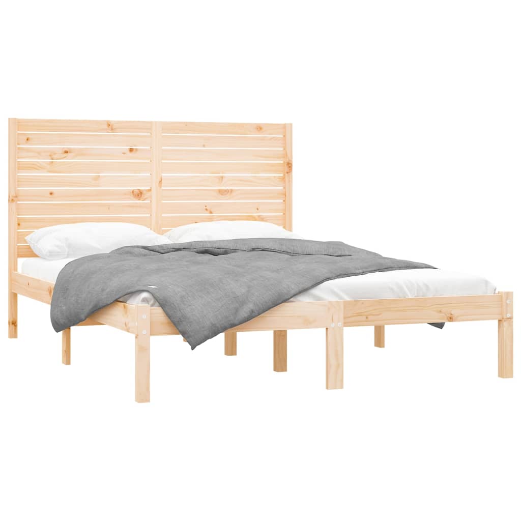 Bedframe massief hout 90x190 cm