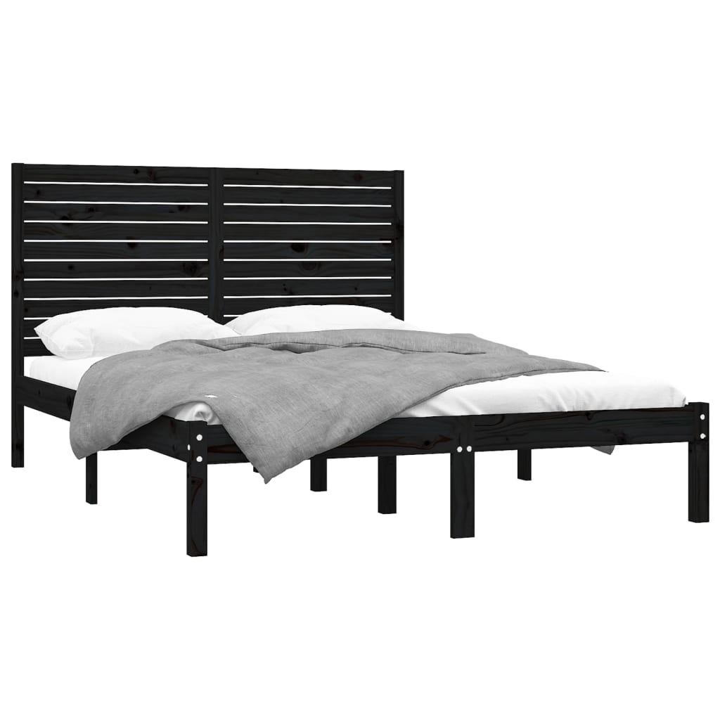 Bedframe massief hout 90x190 cm