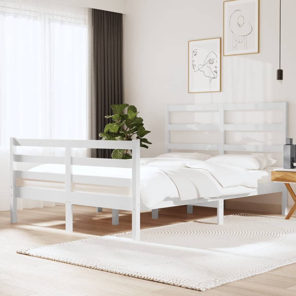 Bedframe massief grenenhout 90x200 cm