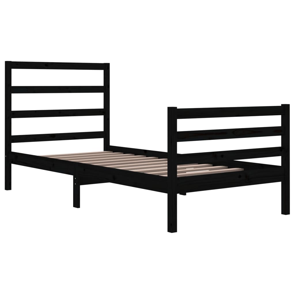 Bedframe massief grenenhout 90x200 cm