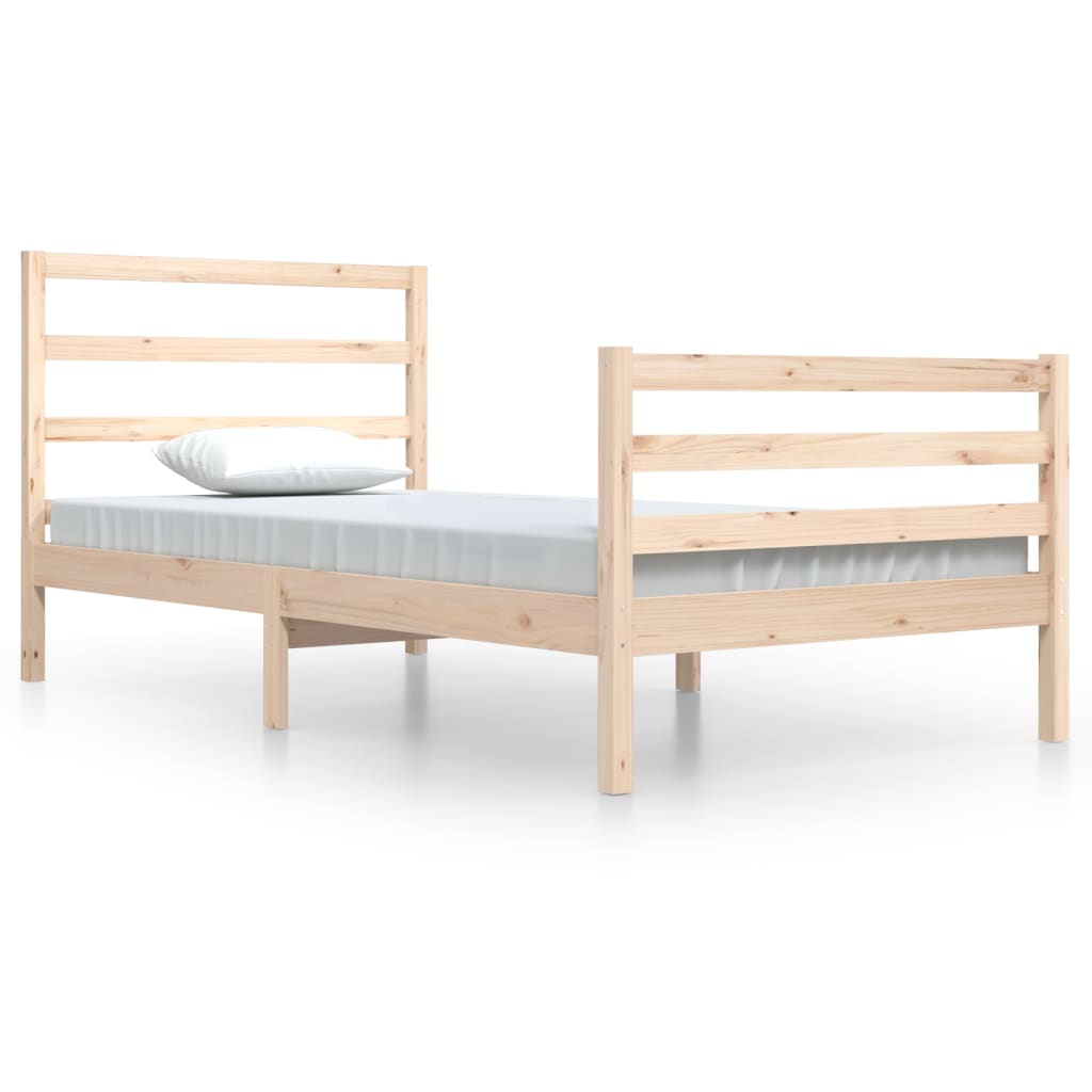 Bedframe massief grenenhout 90x200 cm