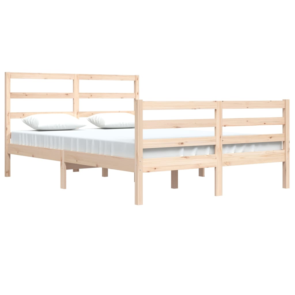 Bedframe massief grenenhout 90x200 cm