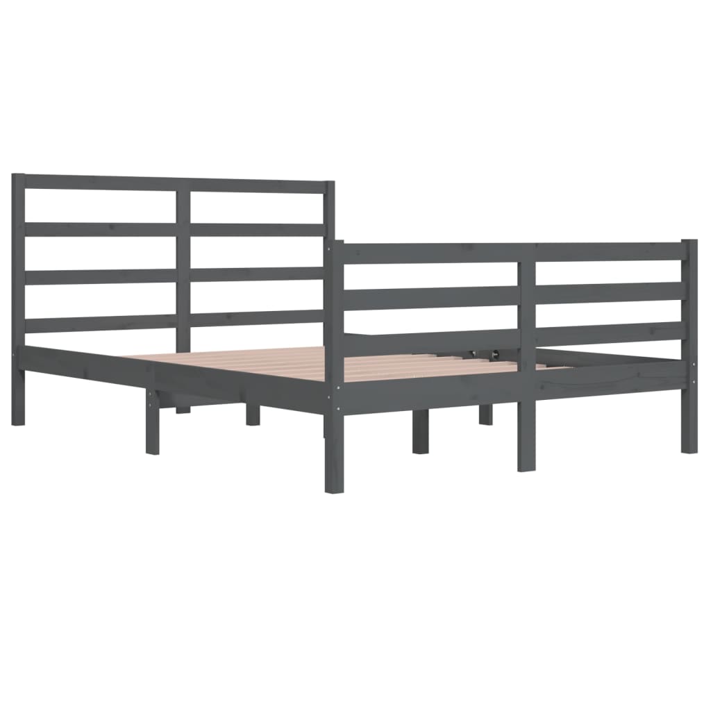 Bedframe massief grenenhout 90x200 cm