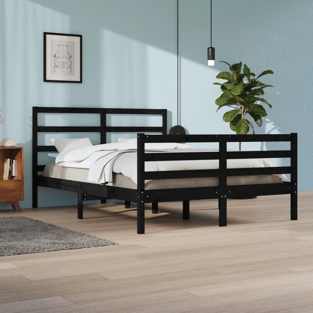 Bedframe massief grenenhout 90x200 cm