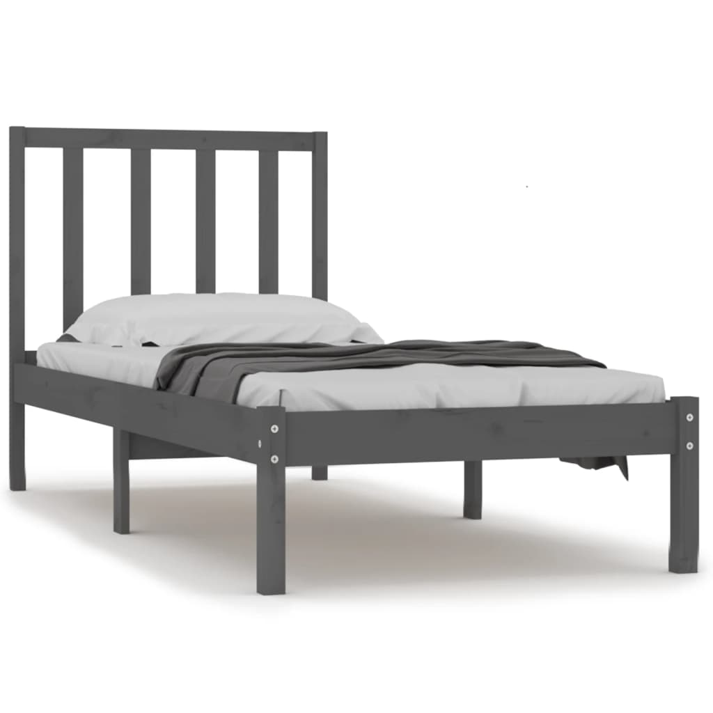 Bedframe massief grenenhout 135x190 cm