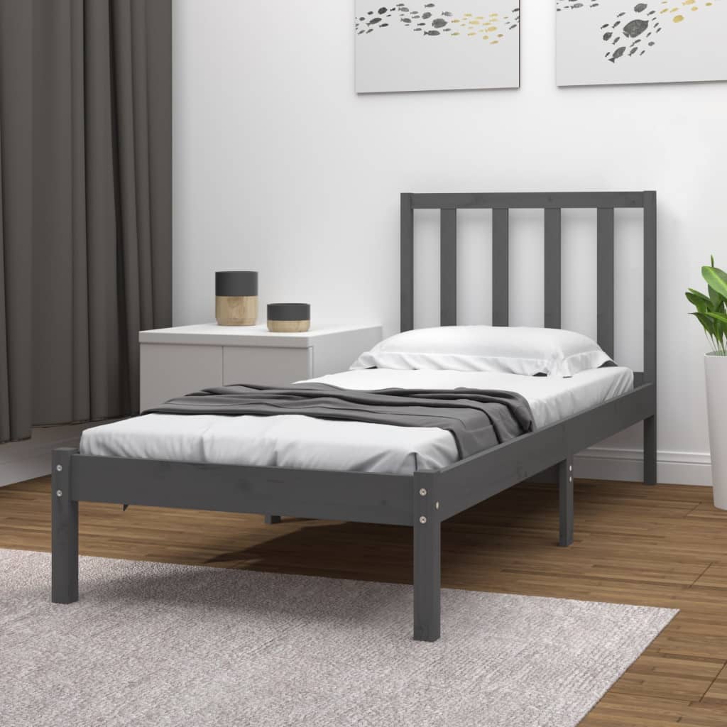 Bedframe massief grenenhout 135x190 cm