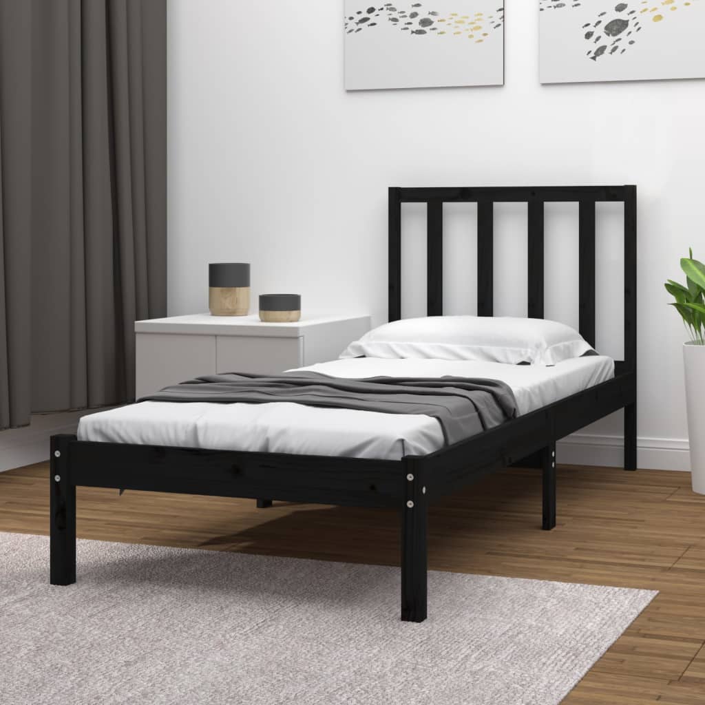 Bedframe massief grenenhout 135x190 cm