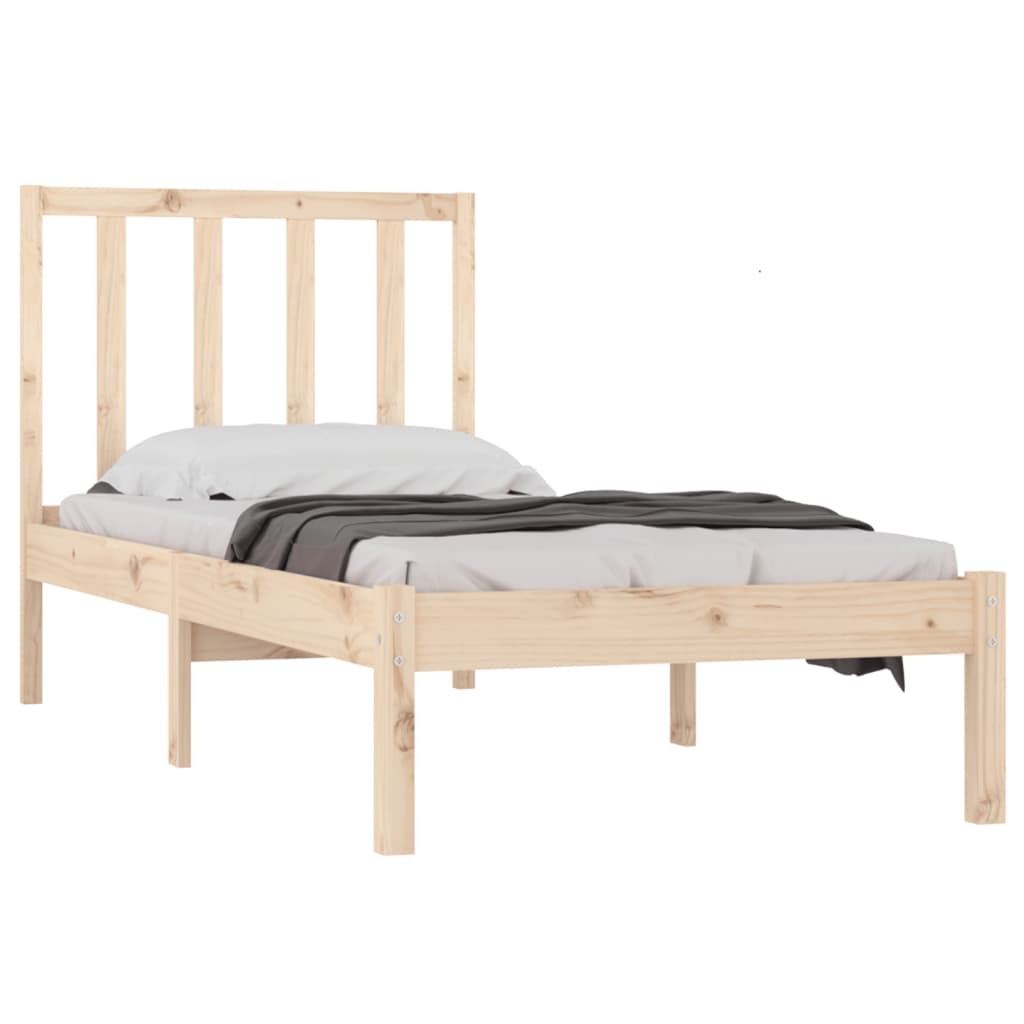 Bedframe massief grenenhout 135x190 cm