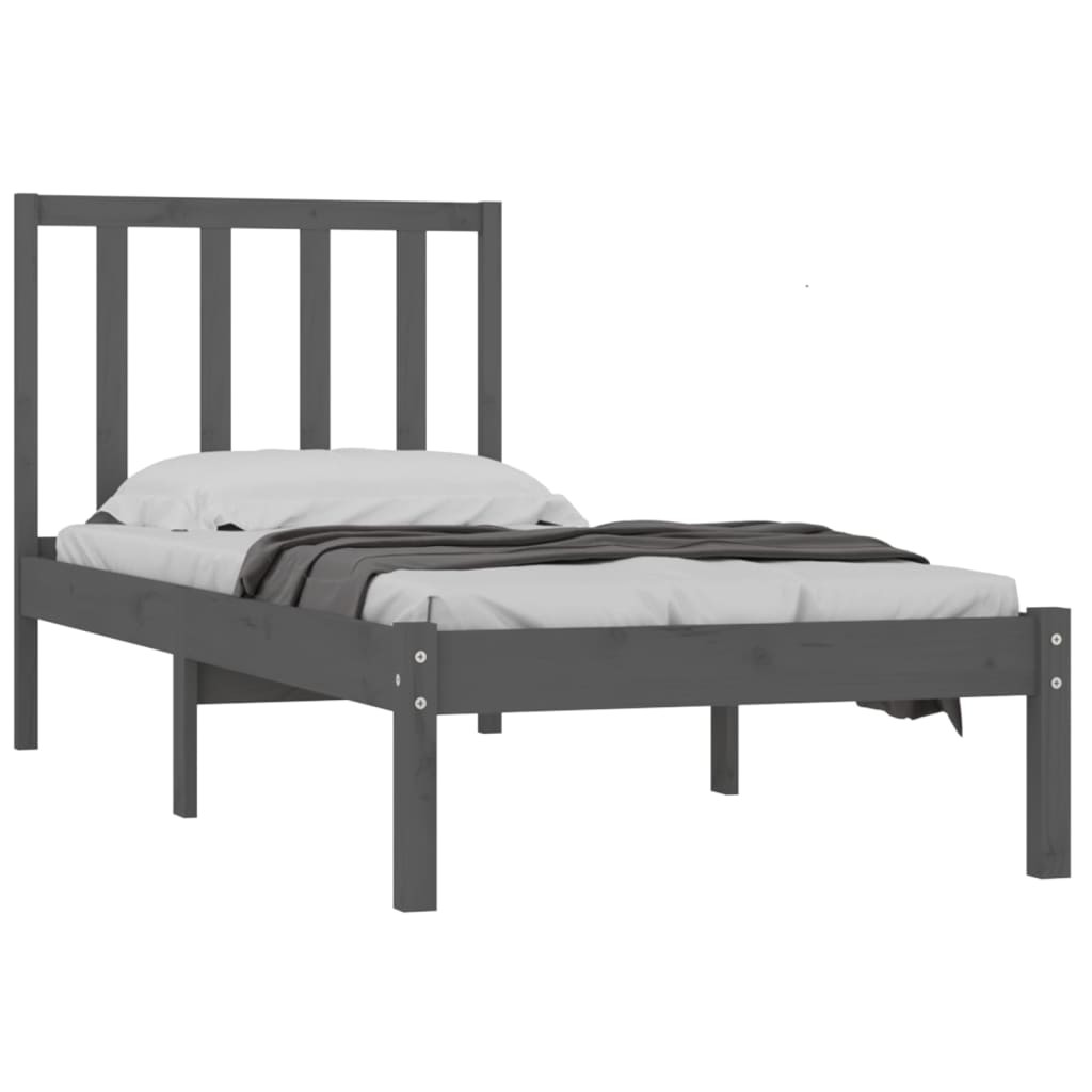 Bedframe massief grenenhout 135x190 cm