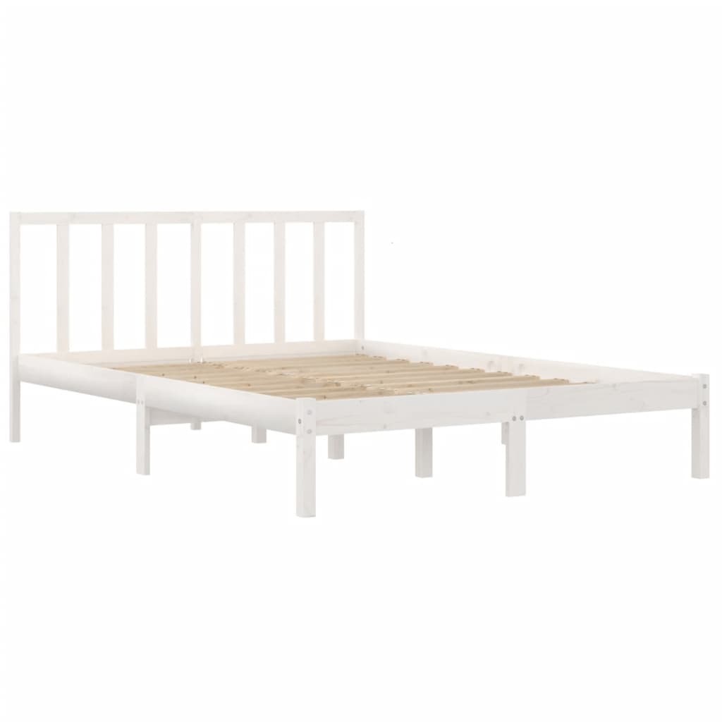 Bedframe massief grenenhout 135x190 cm