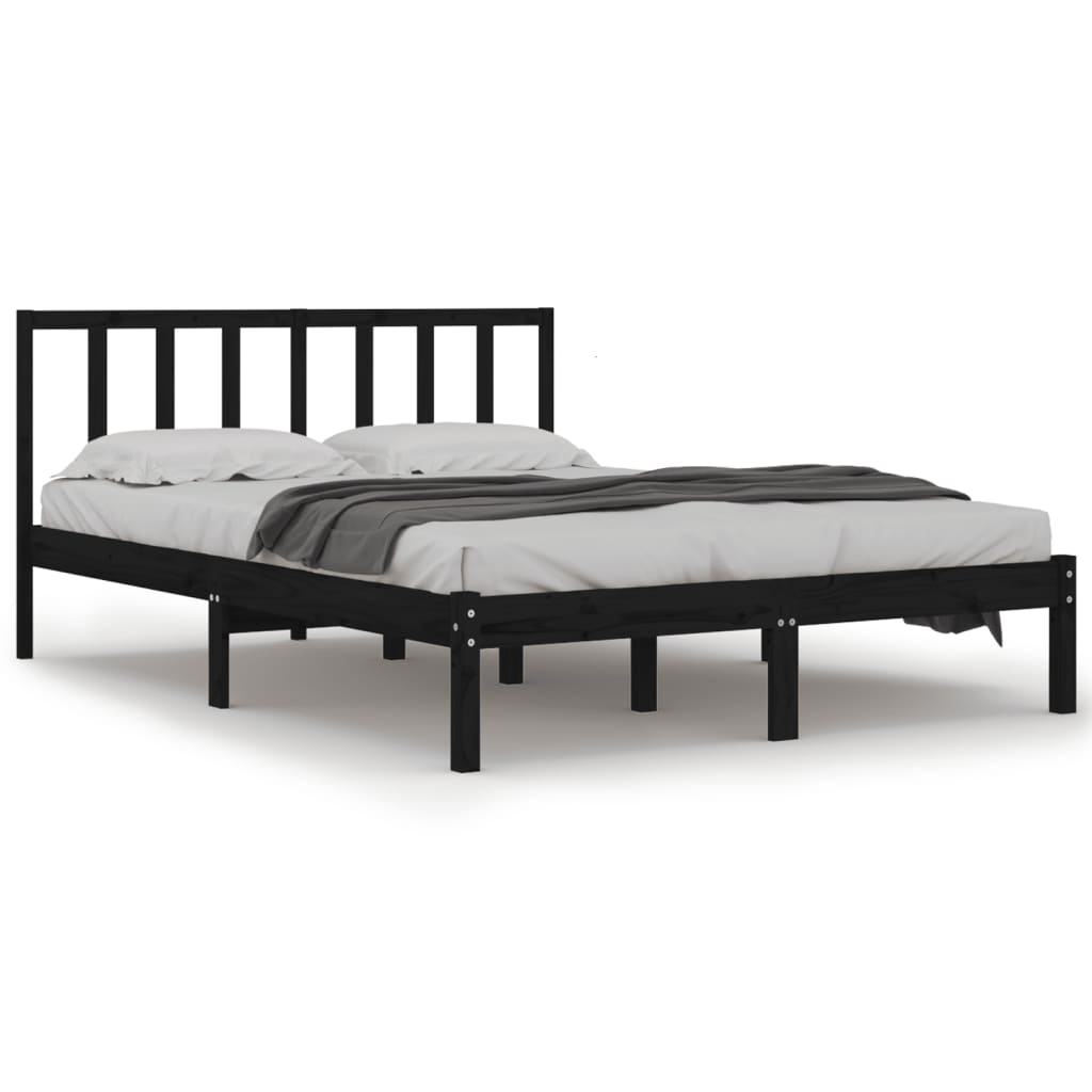 Bedframe massief grenenhout 135x190 cm