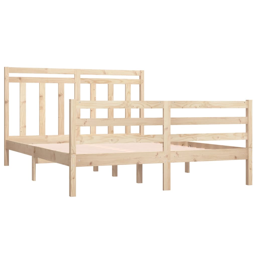 Bedframe massief hout 160x200 cm