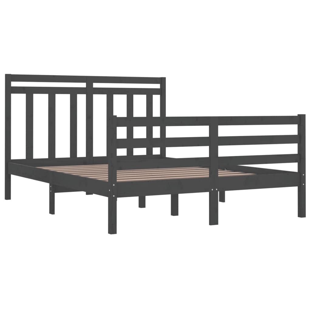 Bedframe massief hout 160x200 cm