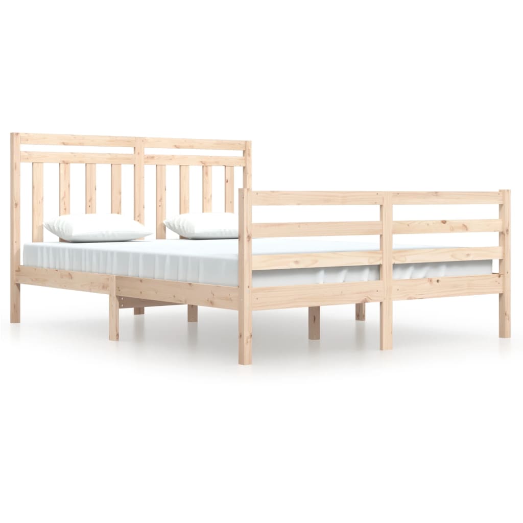 Bedframe massief hout 160x200 cm