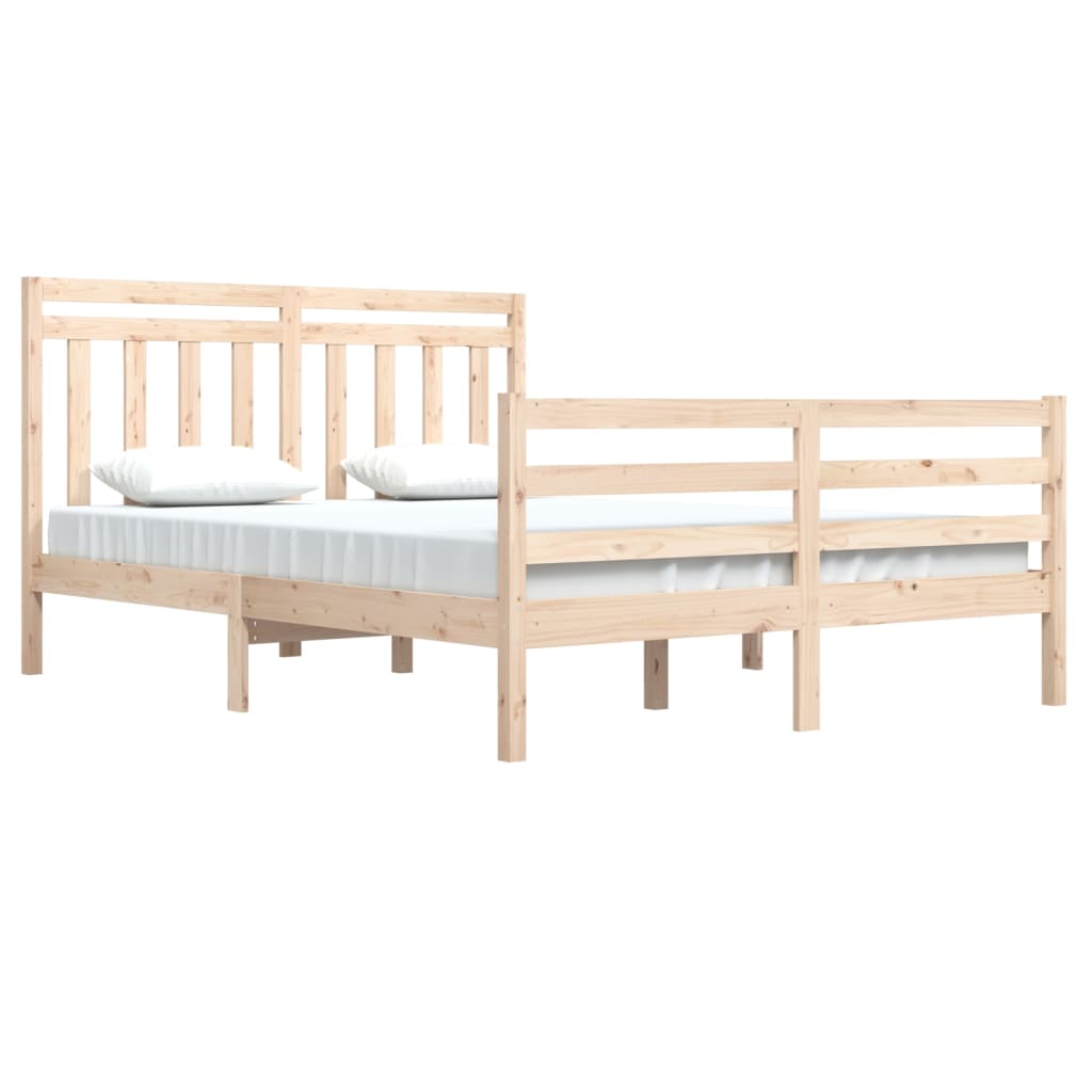 Bedframe massief hout 160x200 cm