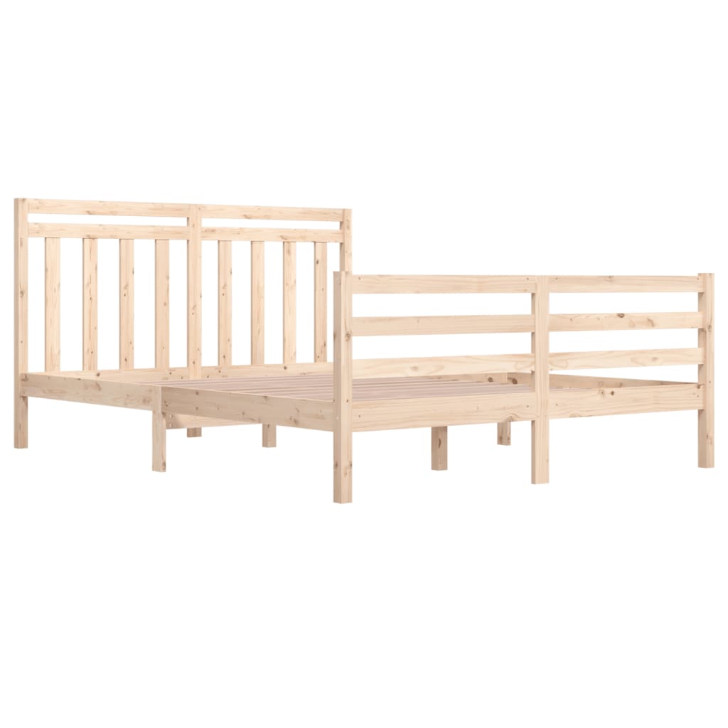 Bedframe massief hout 160x200 cm