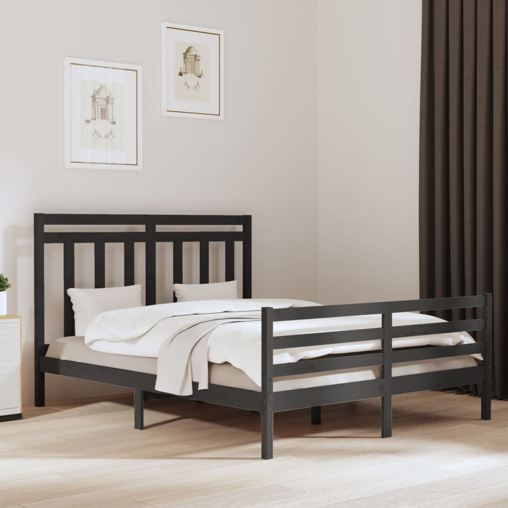 Bedframe massief hout 160x200 cm