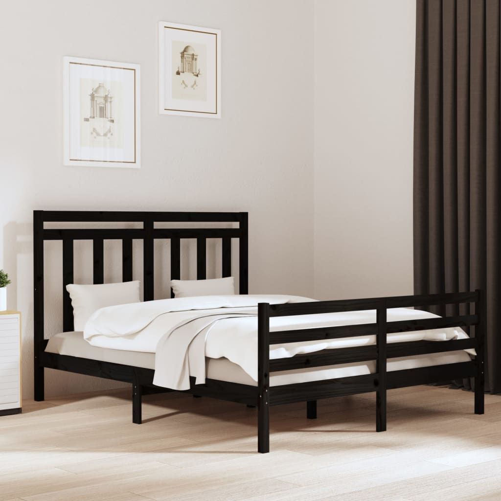 Bedframe massief hout 160x200 cm