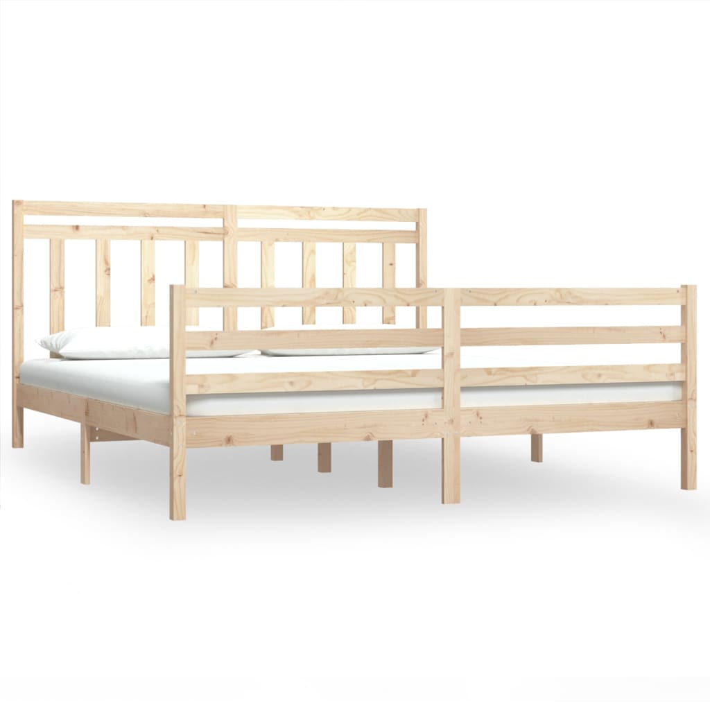 Bedframe massief hout 160x200 cm