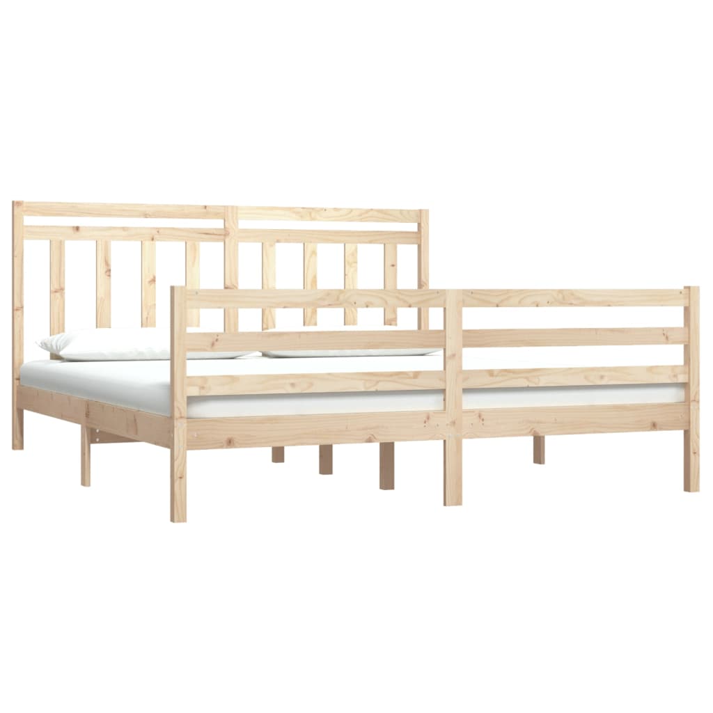 Bedframe massief hout 160x200 cm