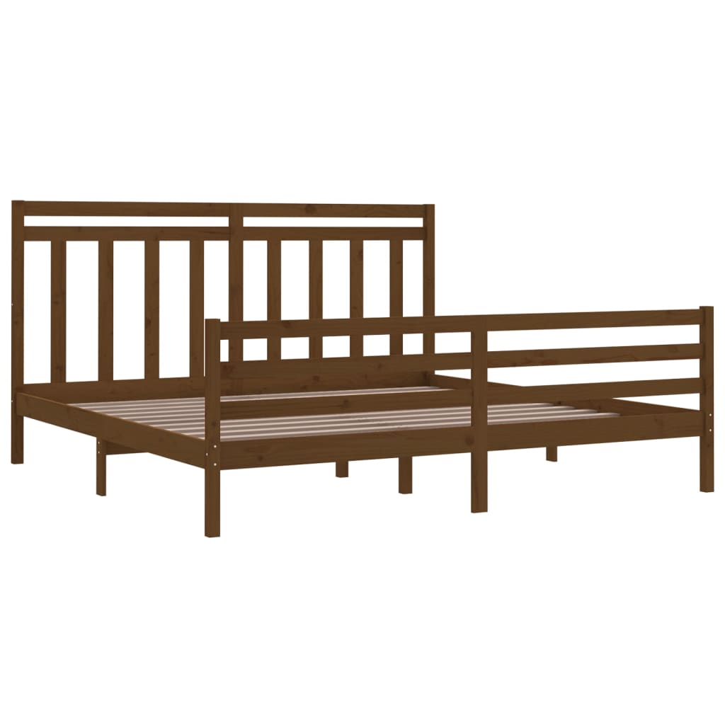 Bedframe massief hout 160x200 cm