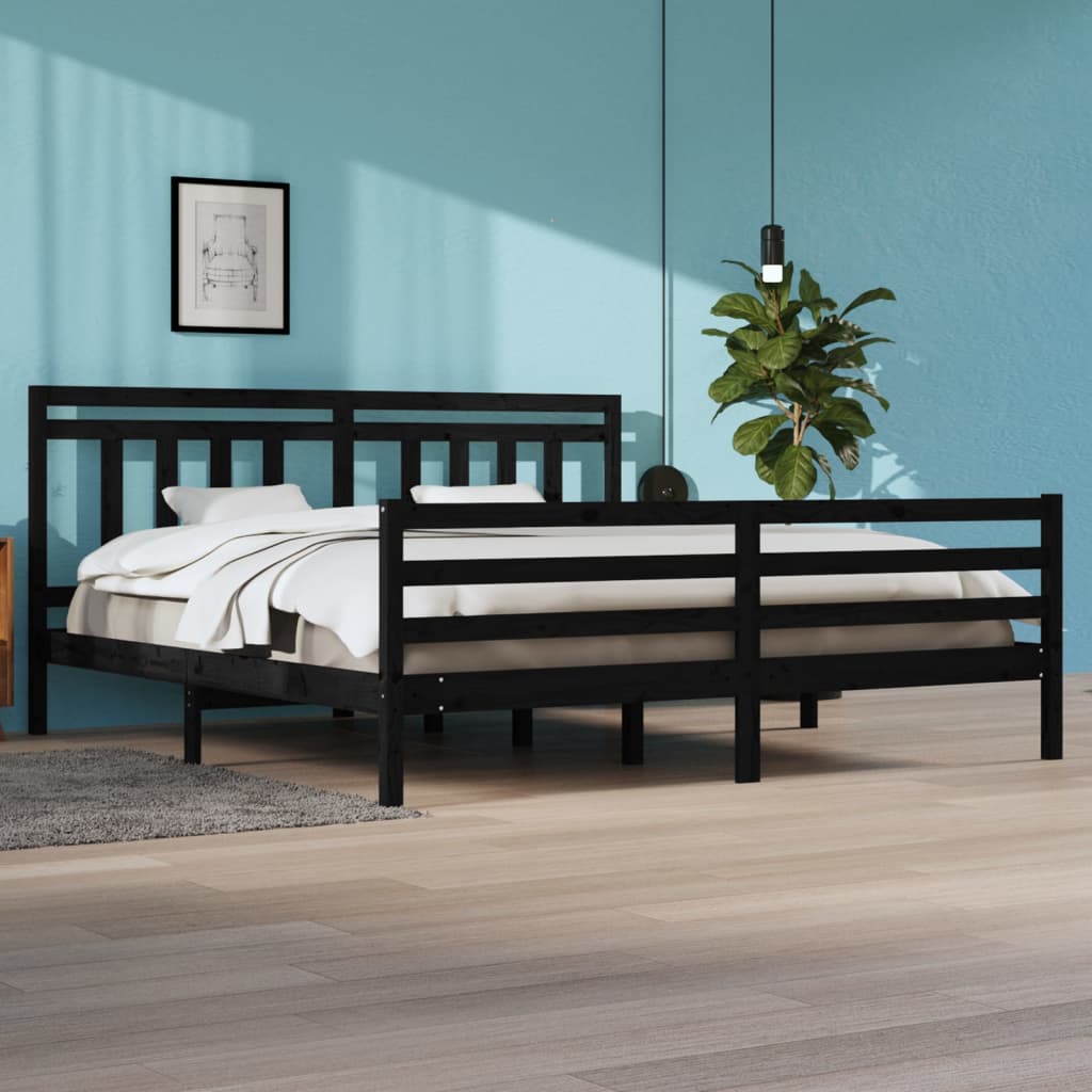 Bedframe massief hout 160x200 cm