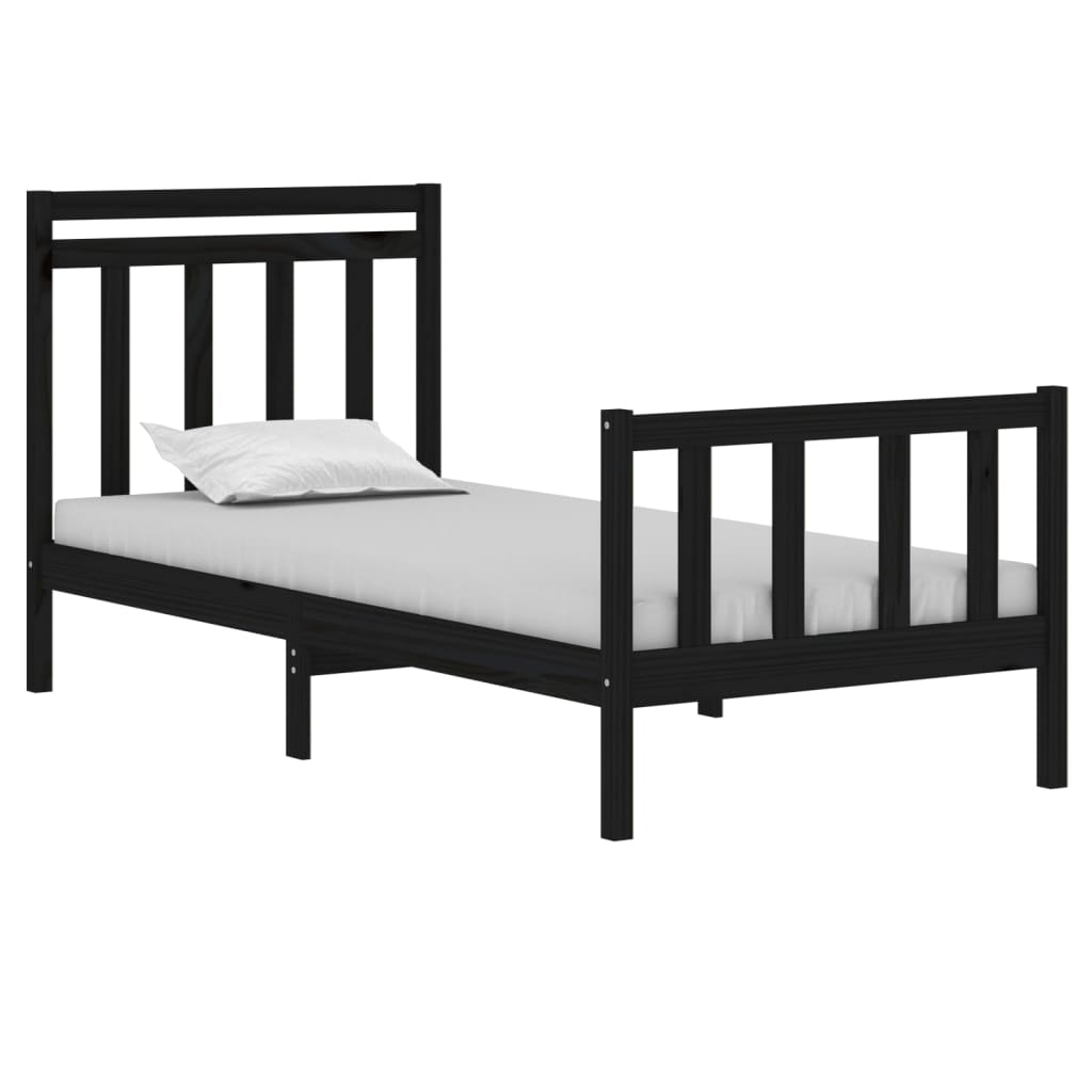 Bedframe massief hout 120x190 cm