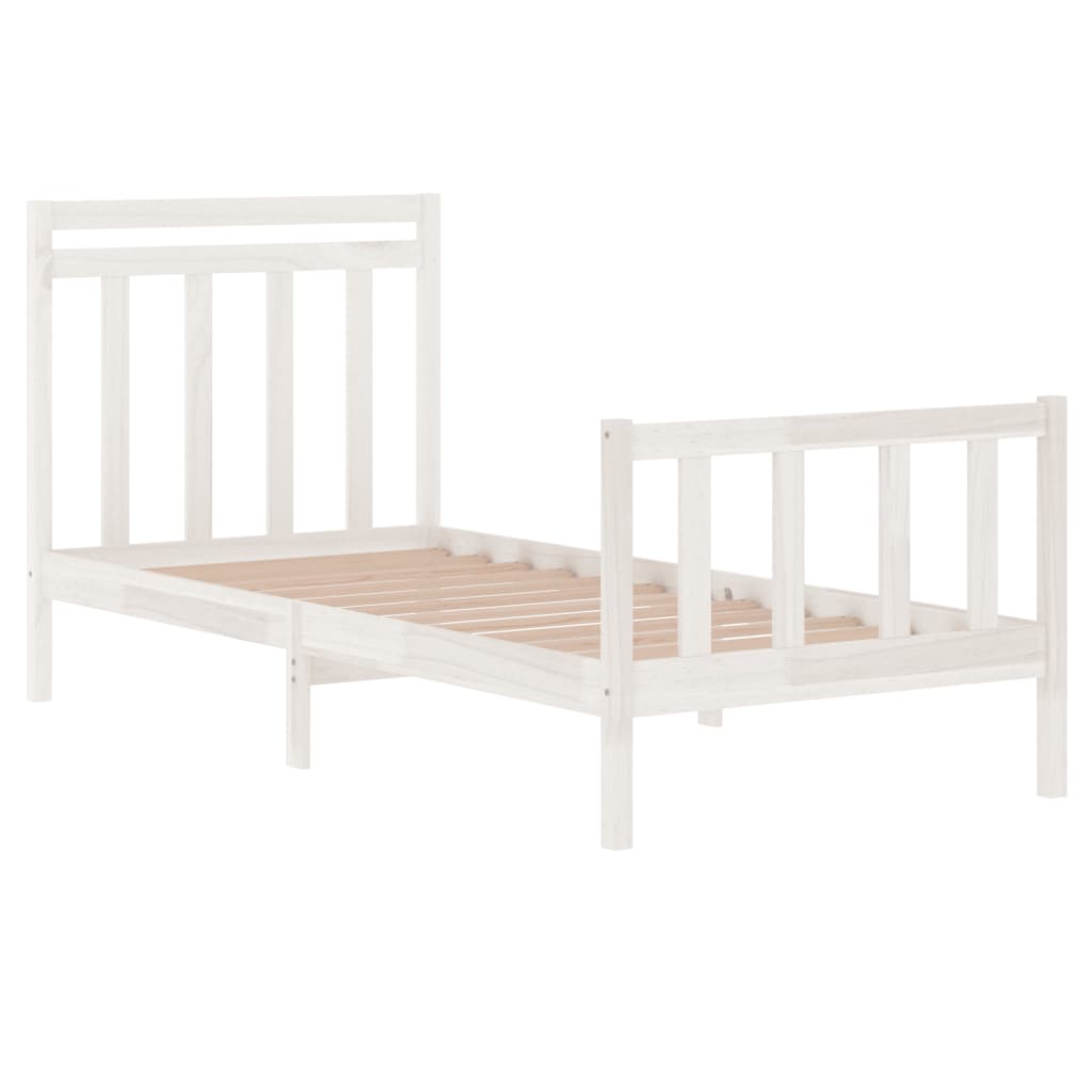 Bedframe massief hout 120x190 cm