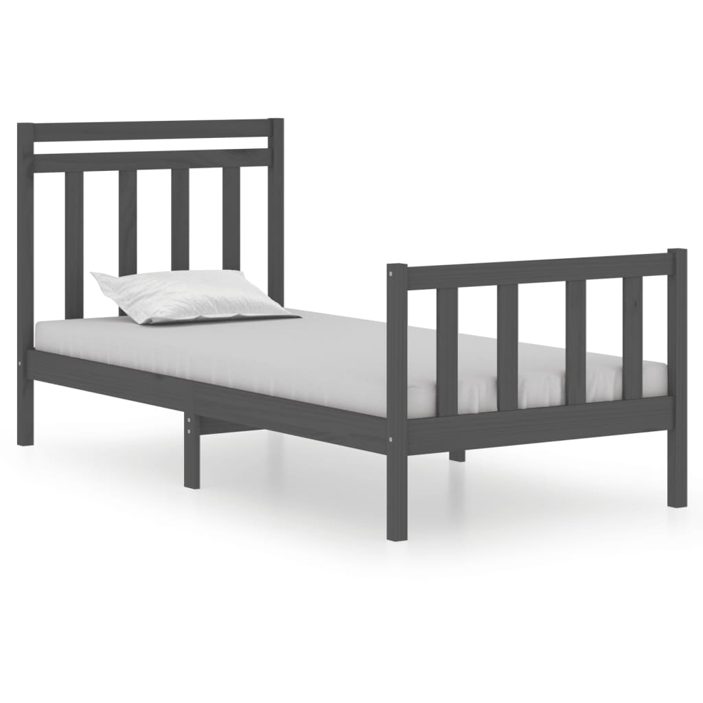 Bedframe massief hout 120x190 cm