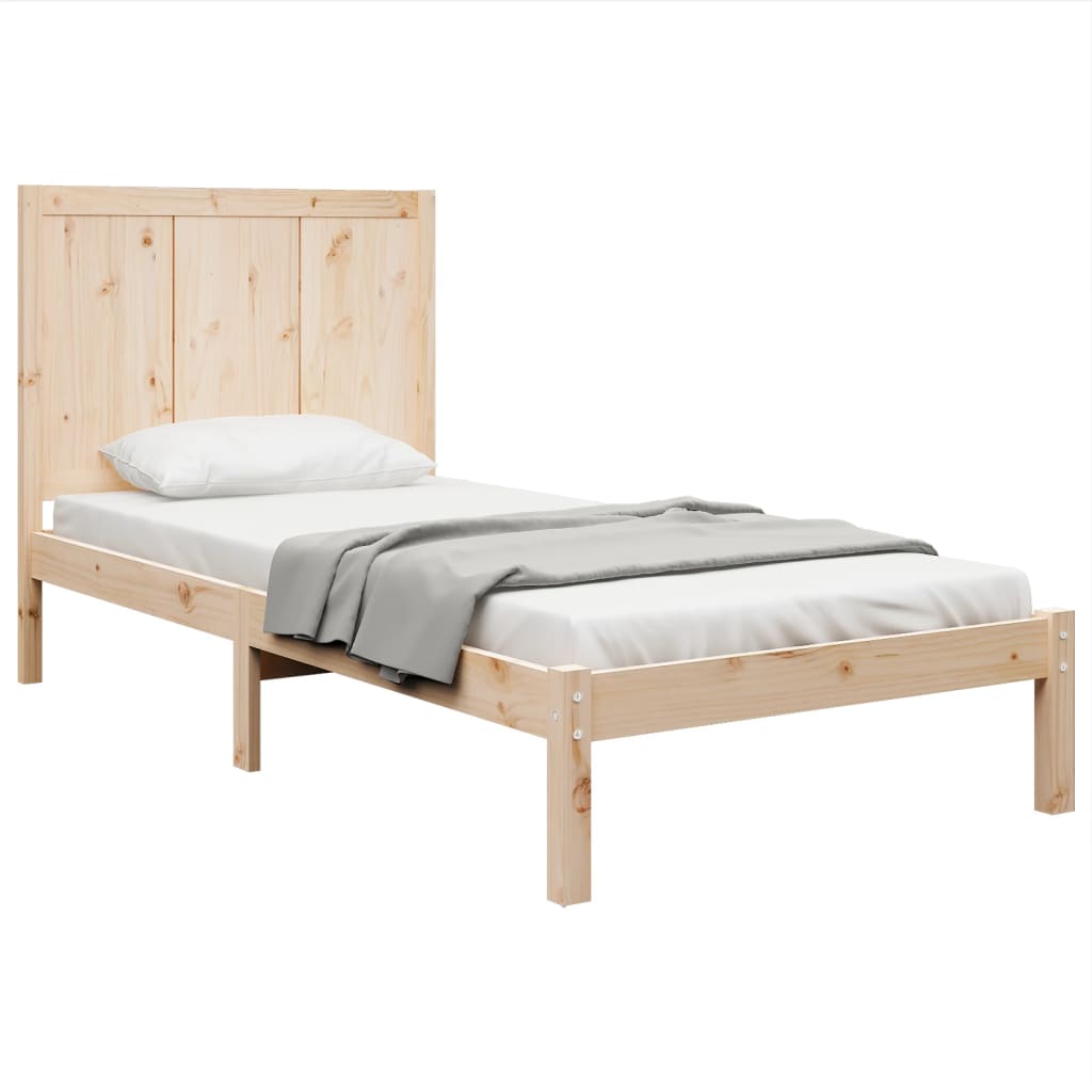 Bedframe massief grenenhout 90x200 cm