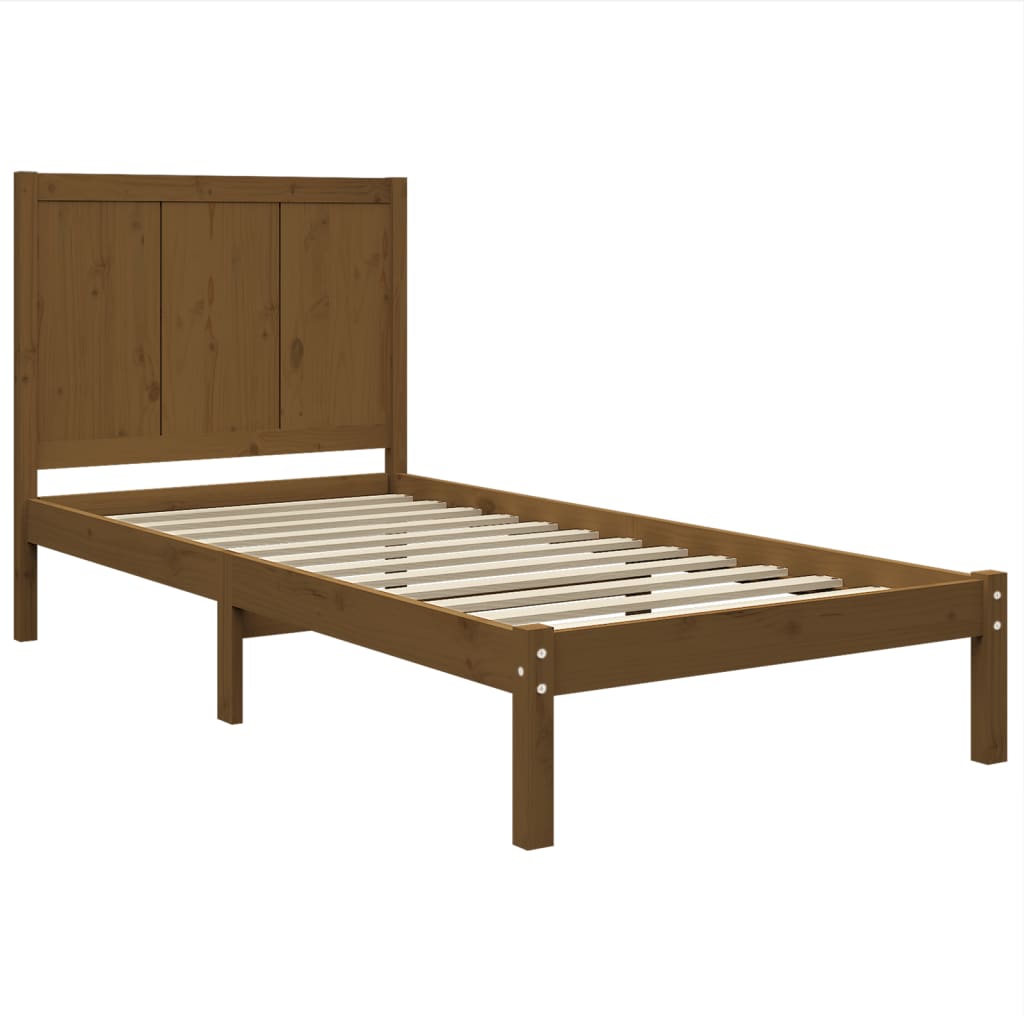 Bedframe massief grenenhout 90x200 cm