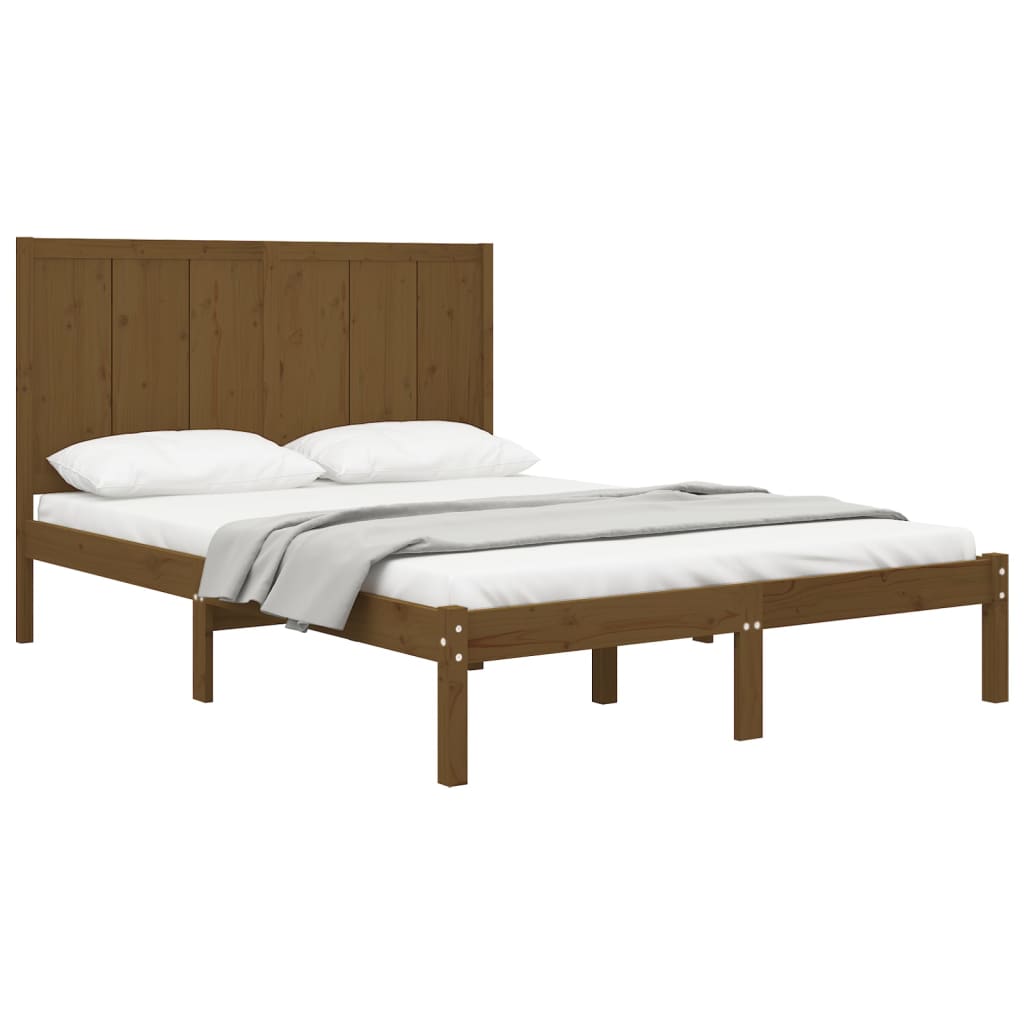 Bedframe massief grenenhout 90x200 cm