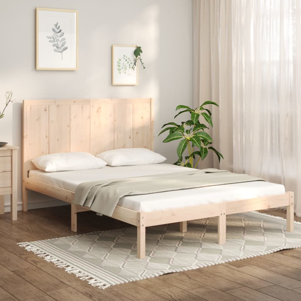 Bedframe massief grenenhout 90x200 cm