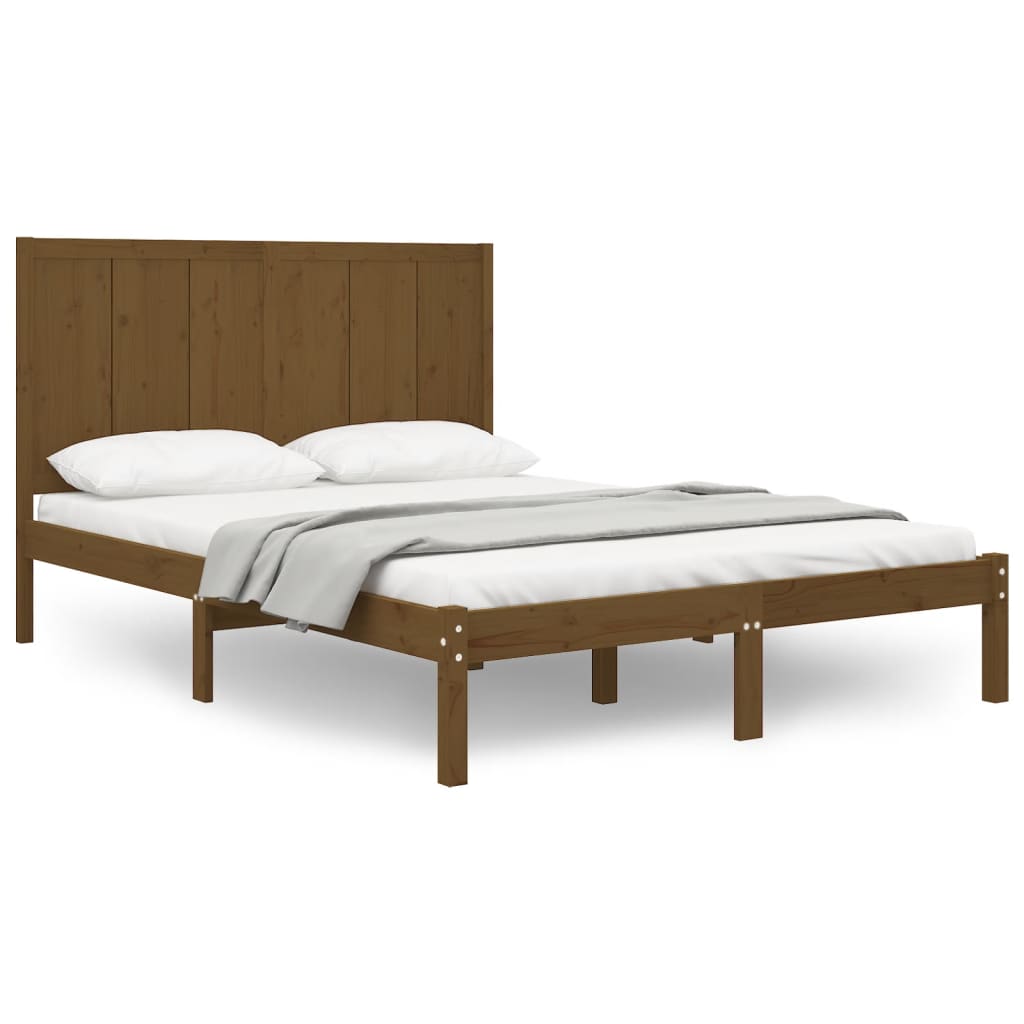 Bedframe massief grenenhout 90x200 cm