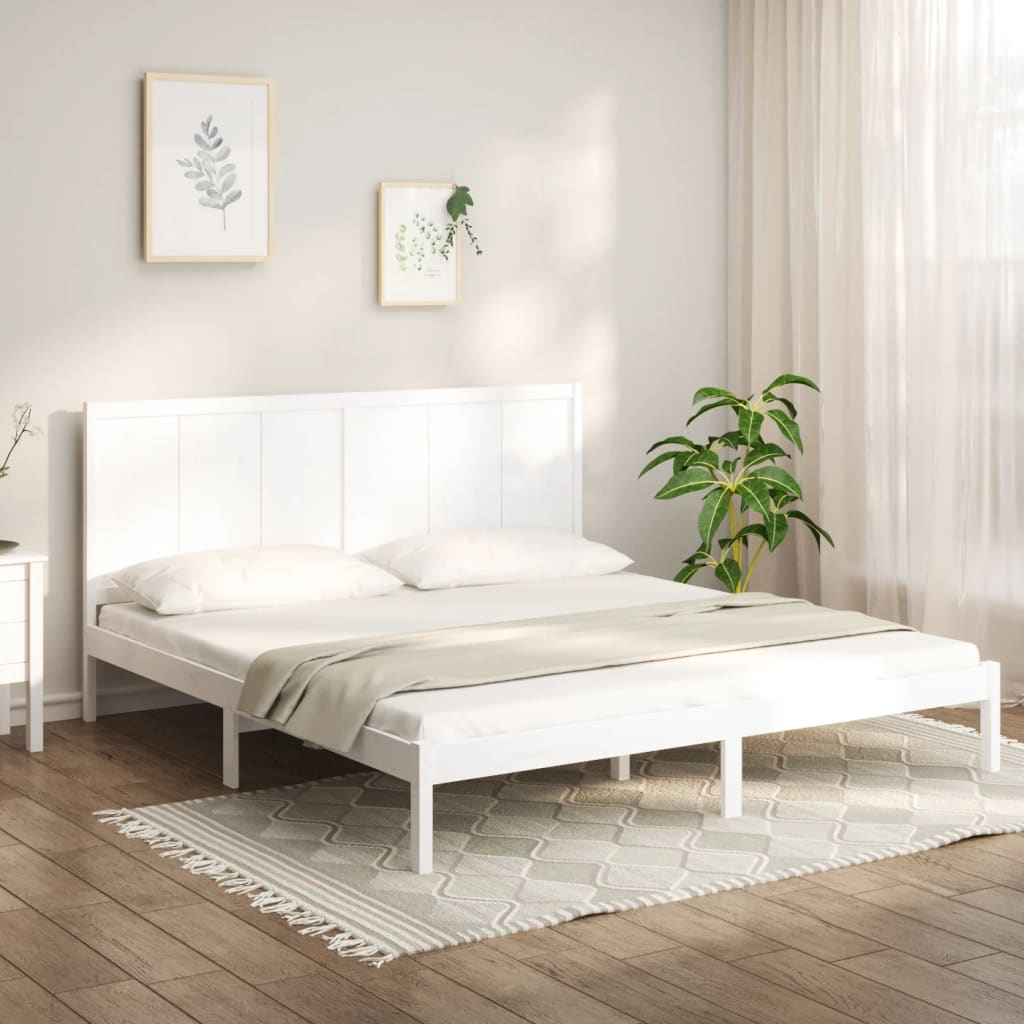 Bedframe massief grenenhout 90x200 cm