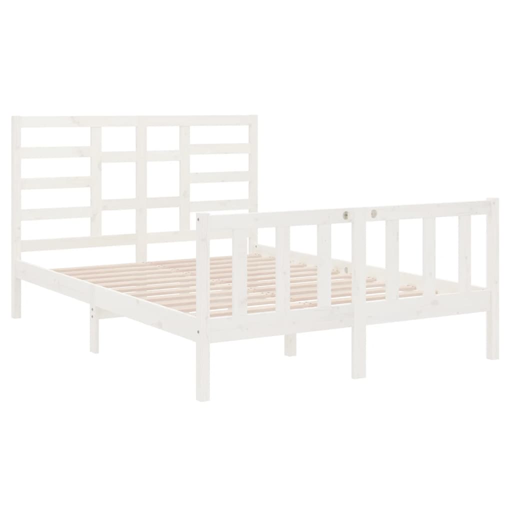 Bedframe massief hout 140x190 cm