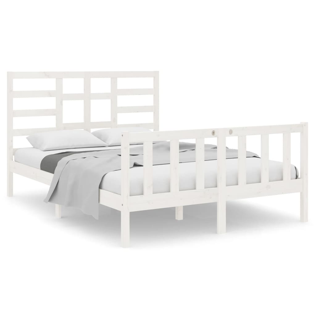 Bedframe massief hout 120x190 cm