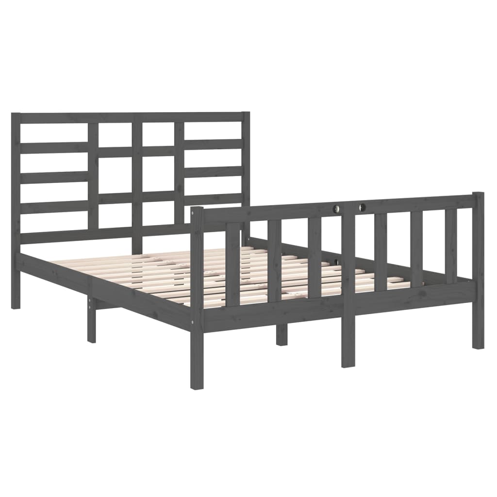 Bedframe massief hout 120x190 cm