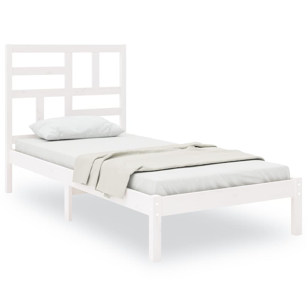 Bedframe massief hout 100x200 cm