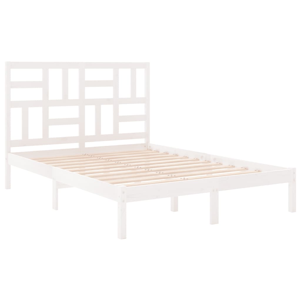 Bedframe massief hout 100x200 cm