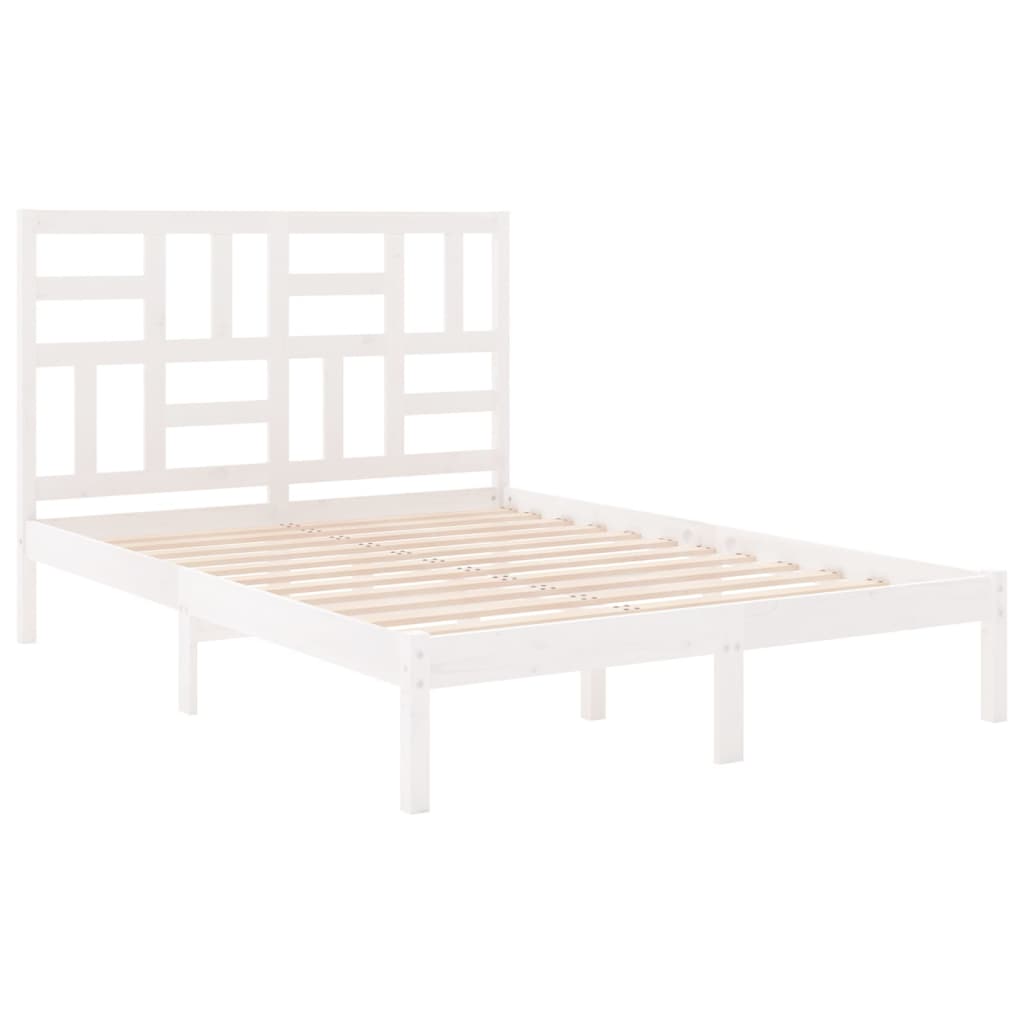 Bedframe massief hout 100x200 cm