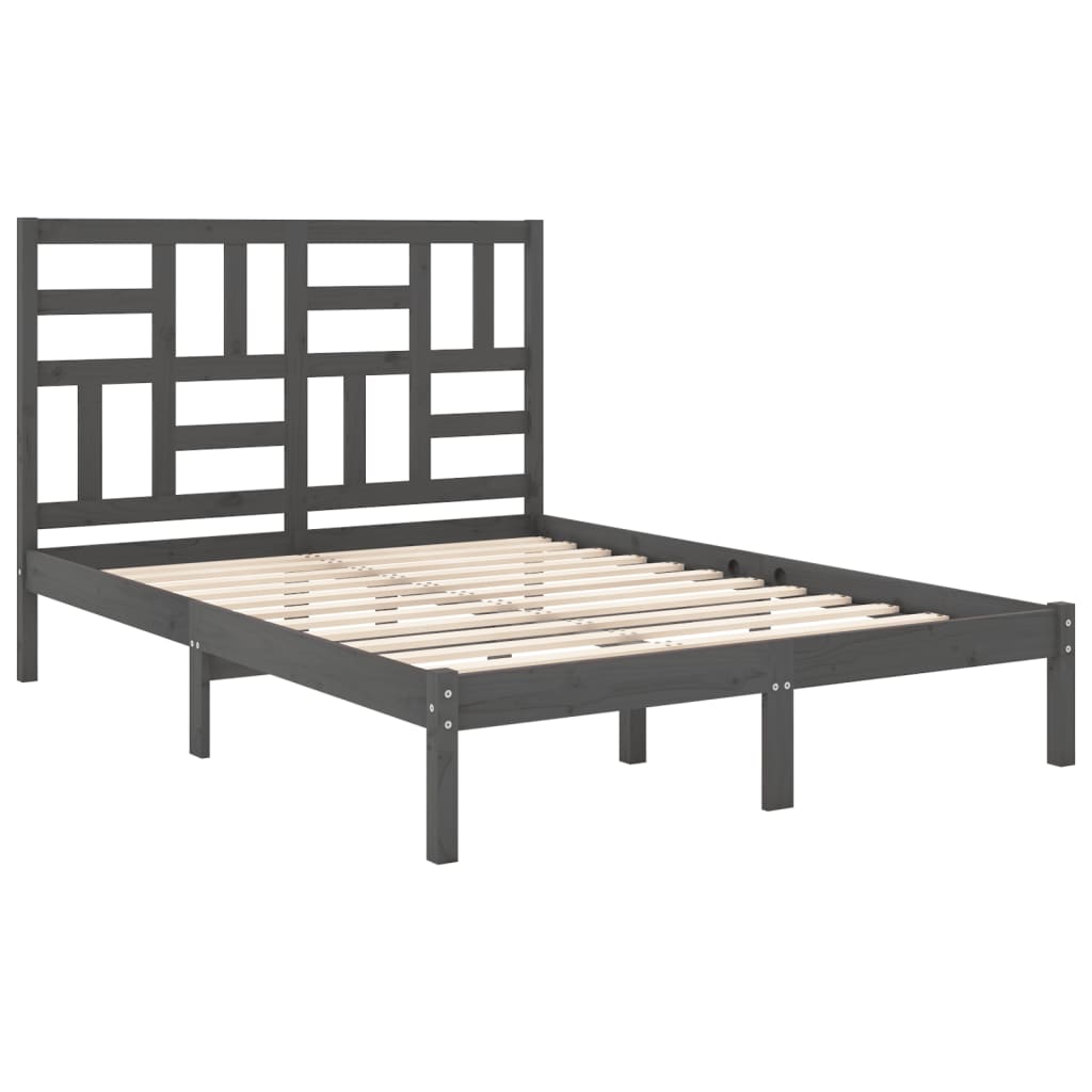 Bedframe massief hout 100x200 cm