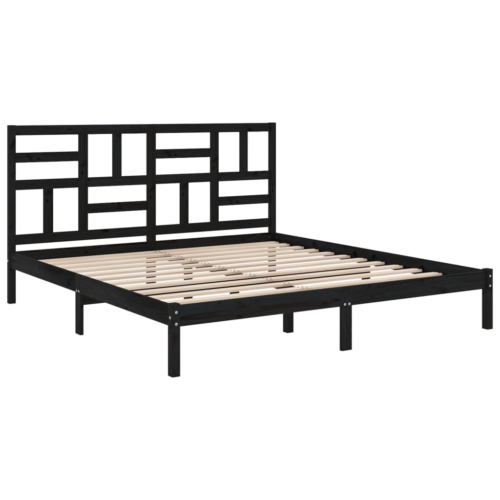 Bedframe massief hout 100x200 cm