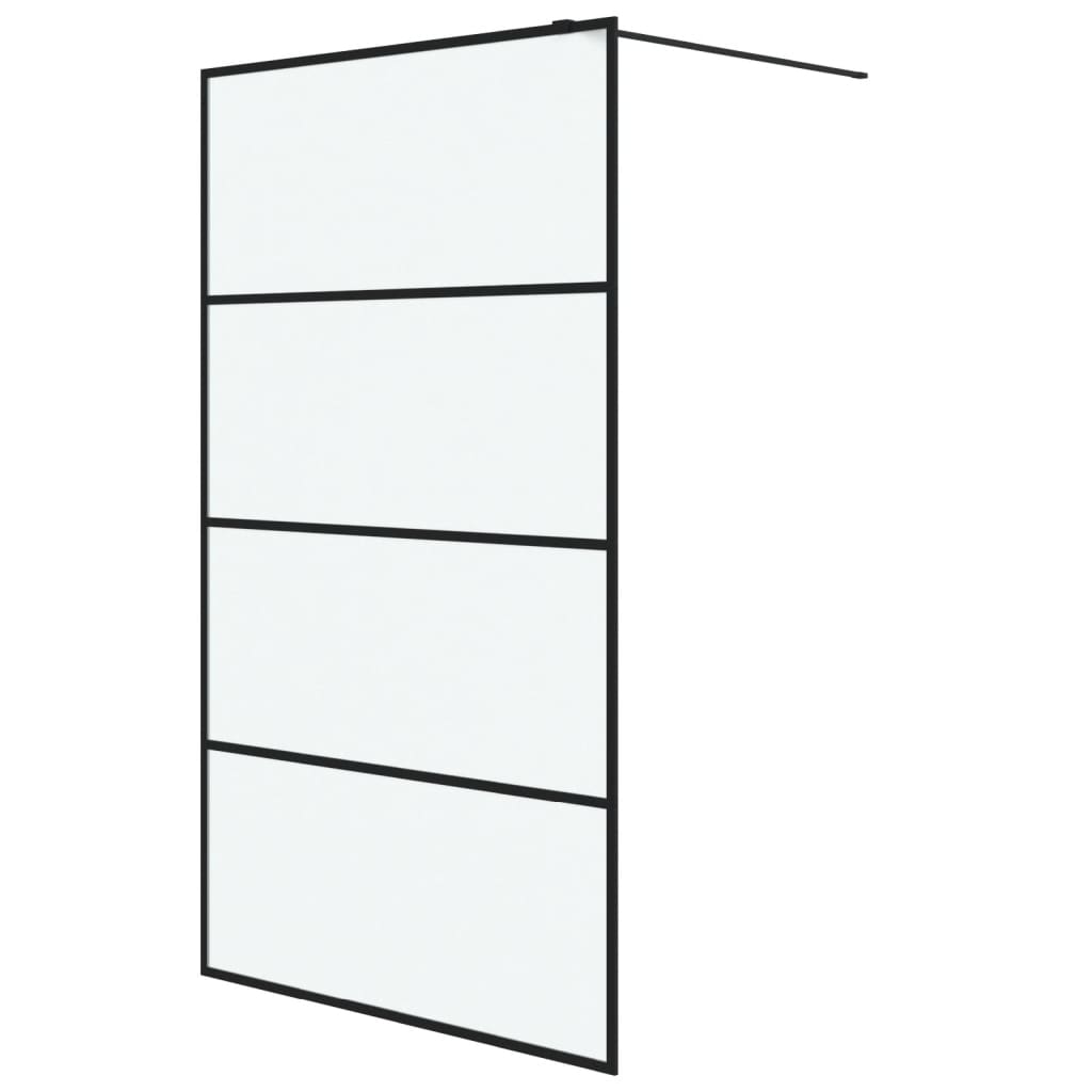 Inloopdouchewand 80x195 cm transparant ESG-glas