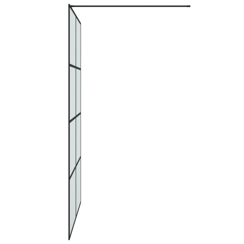 Inloopdouchewand 80x195 cm transparant ESG-glas