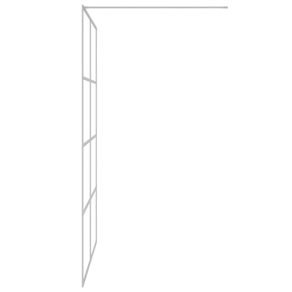 Inloopdouchewand 80x195 cm transparant ESG-glas