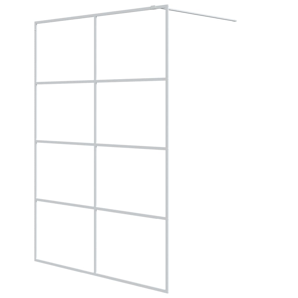 Inloopdouchewand 80x195 cm transparant ESG-glas