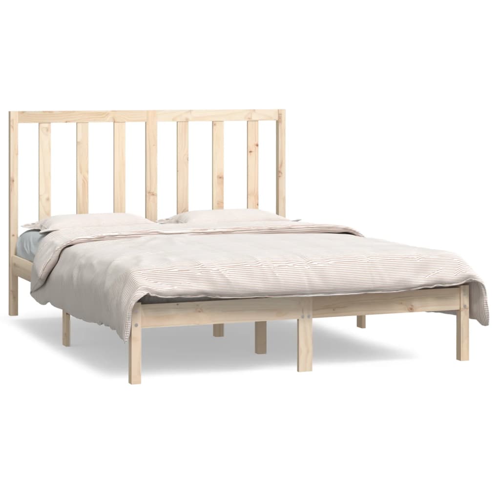 Bedframe massief grenenhout 140x190 cm